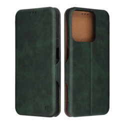 Husa 360° Realme C61 Techsuit Safe Wallet Plus, verde