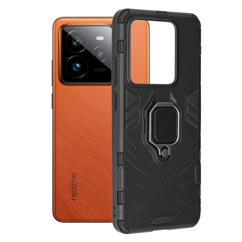 Husa Realme GT 7 Pro Techsuit Silicone Shield, negru