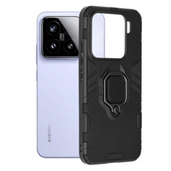 Husa Xiaomi 15 Techsuit Silicone Shield, negru