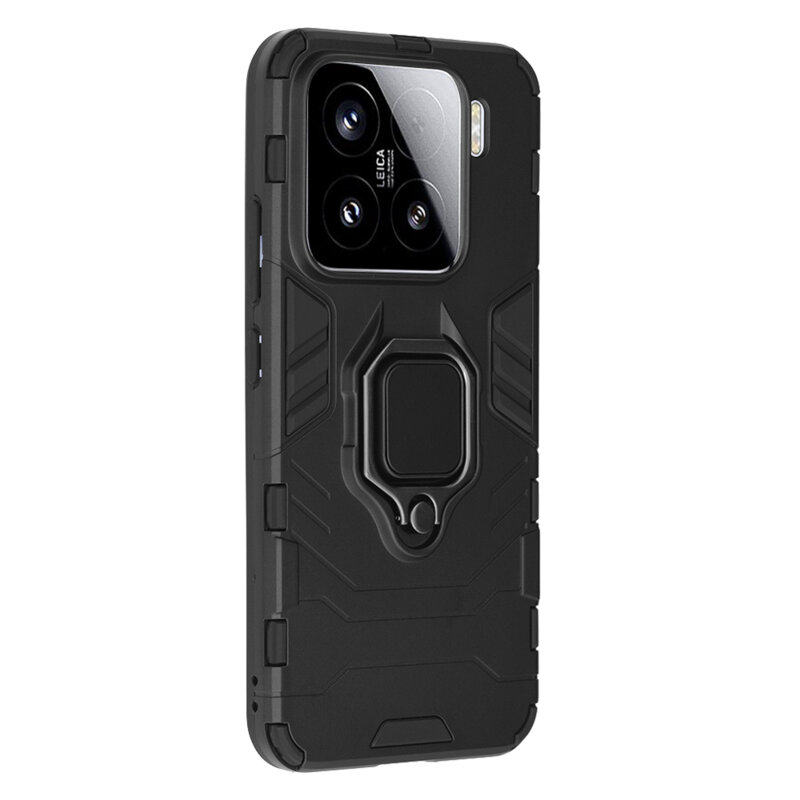 Husa Xiaomi 15 Techsuit Silicone Shield, negru