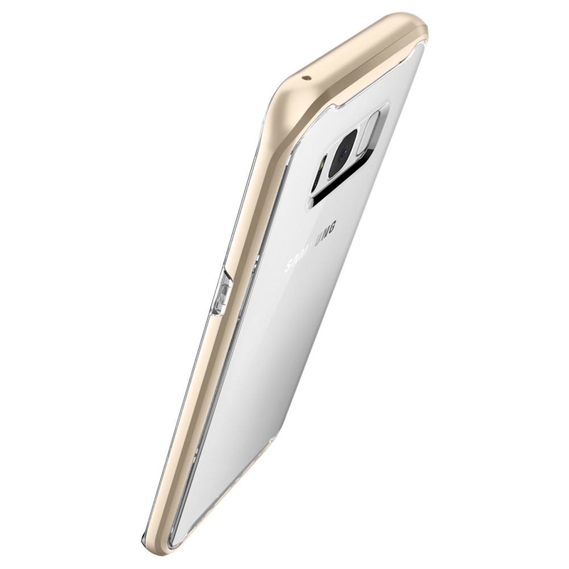 Bumper Spigen Samsung Galaxy S8 Plus Neo Hybrid Crystal - Gold Maple
