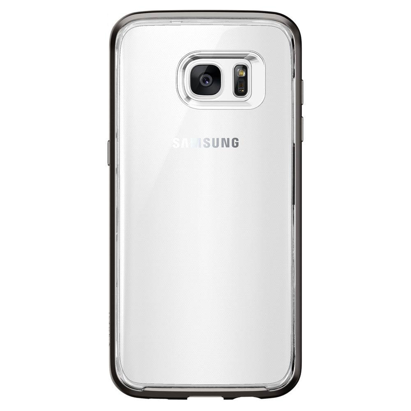 Bumper Spigen Samsung Galaxy S7 Edge Neo Hybrid Crystal - Gunmetal