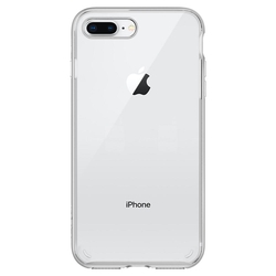 Bumper Spigen iPhone 8 Plus Neo Hybrid Crystal 2 - Satin Silver