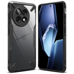 Husa OnePlus 13R Ringke Fusion X, negru