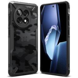 Husa OnePlus 13R Ringke Fusion X Design, camuflaj