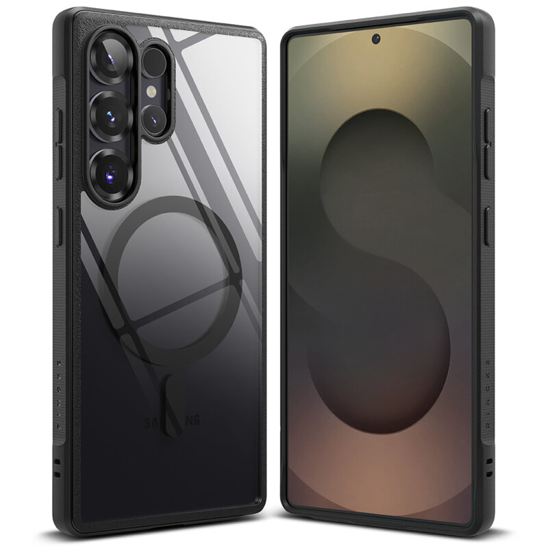 Husa Samsung Galaxy S25 Ultra Ringke Fusion Bold MagSafe, negru