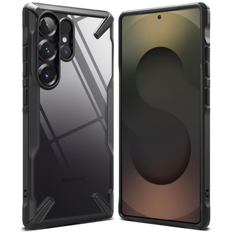 Husa Samsung Galaxy S25 Ultra Ringke Fusion X, negru