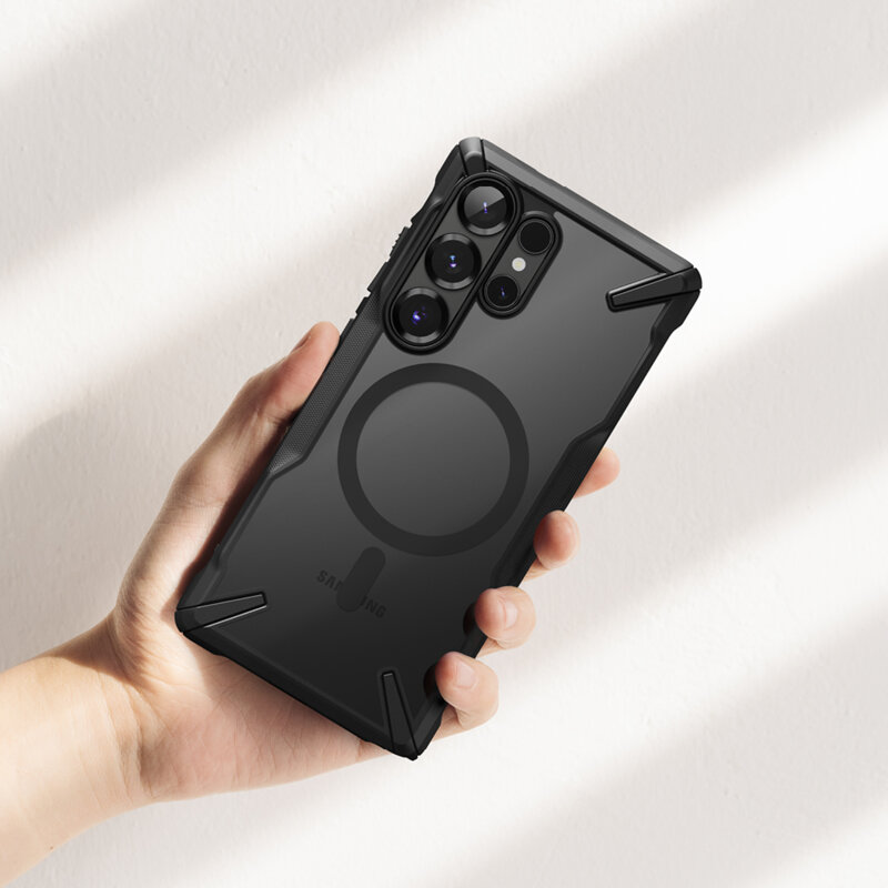 Husa Samsung Galaxy S25 Ultra Ringke Fusion X MagSafe, negru