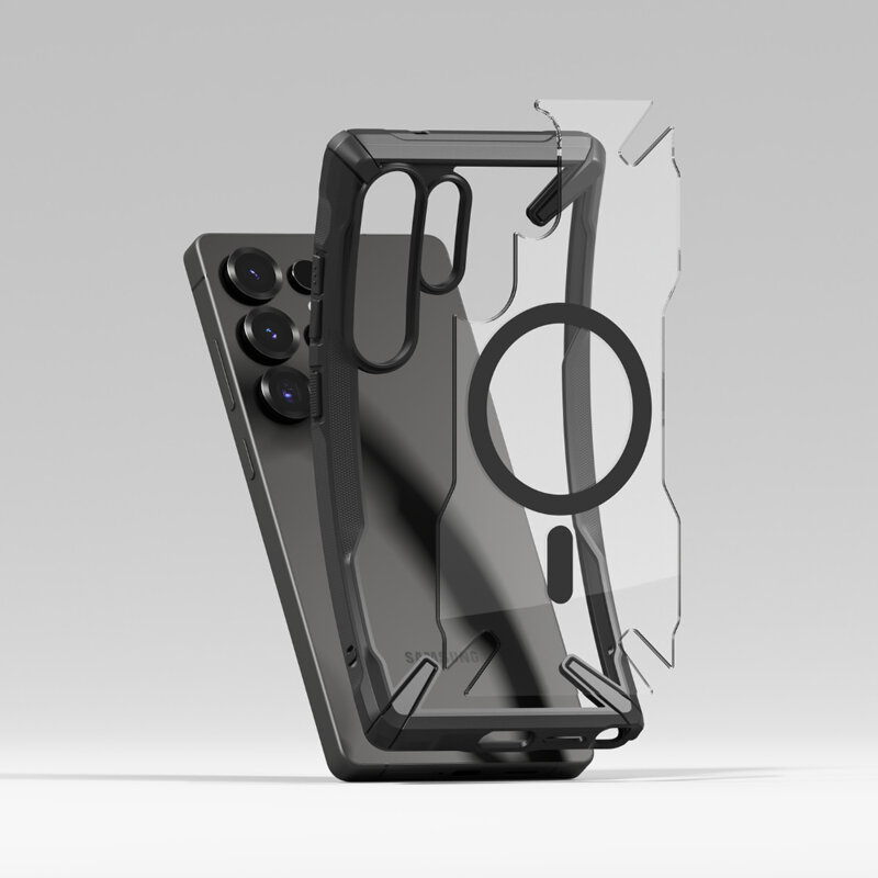 Husa Samsung Galaxy S25 Ultra Ringke Fusion X MagSafe, negru