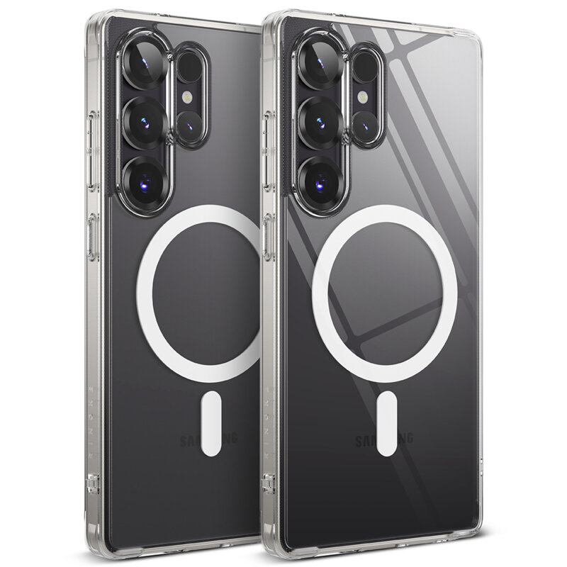Husa Samsung Galaxy S25 Ultra Ringke Fusion MagSafe, transparenta