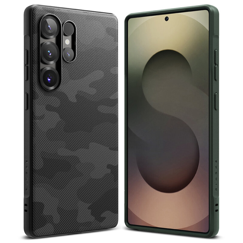 Husa Samsung Galaxy S25 Ultra Ringke Onyx Design, camuflaj