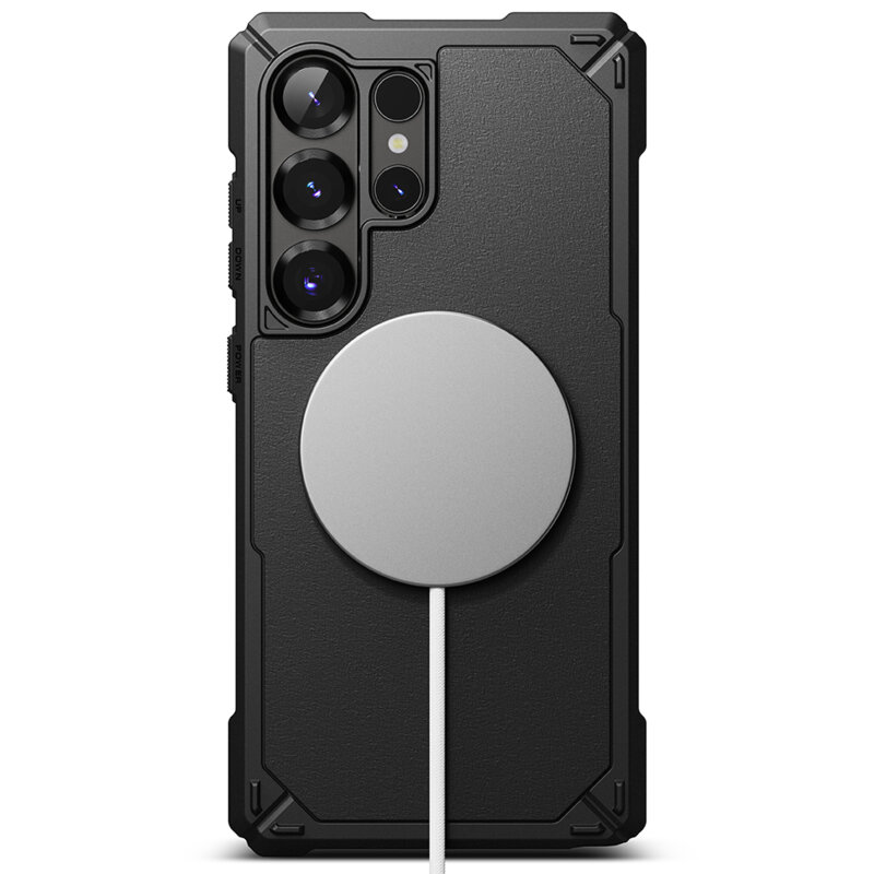 Husa Samsung Galaxy S25 Ultra Ringke Rugged Gear MagSafe, negru
