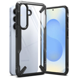 Husa Samsung Galaxy S25 Plus Ringke Fusion X, negru