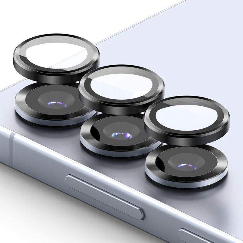 Folie sticla camera Samsung Galaxy S25 Plus Ringke Camera Lens Frame, negru