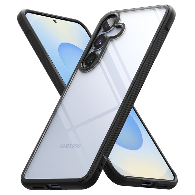 Husa Samsung Galaxy S25 Ringke Fusion Bold, negru
