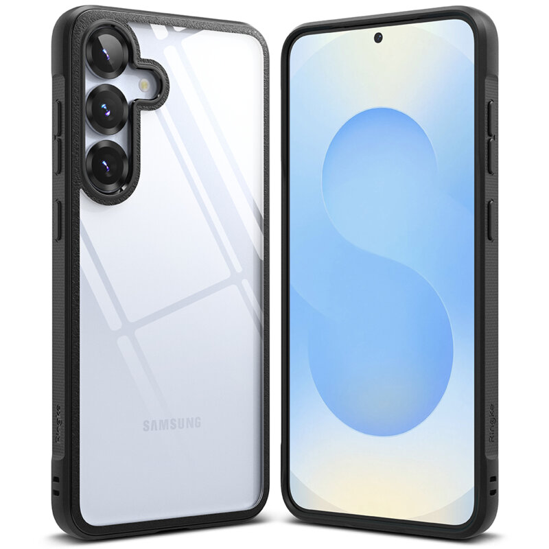 Husa Samsung Galaxy S25 Ringke Fusion Bold, negru