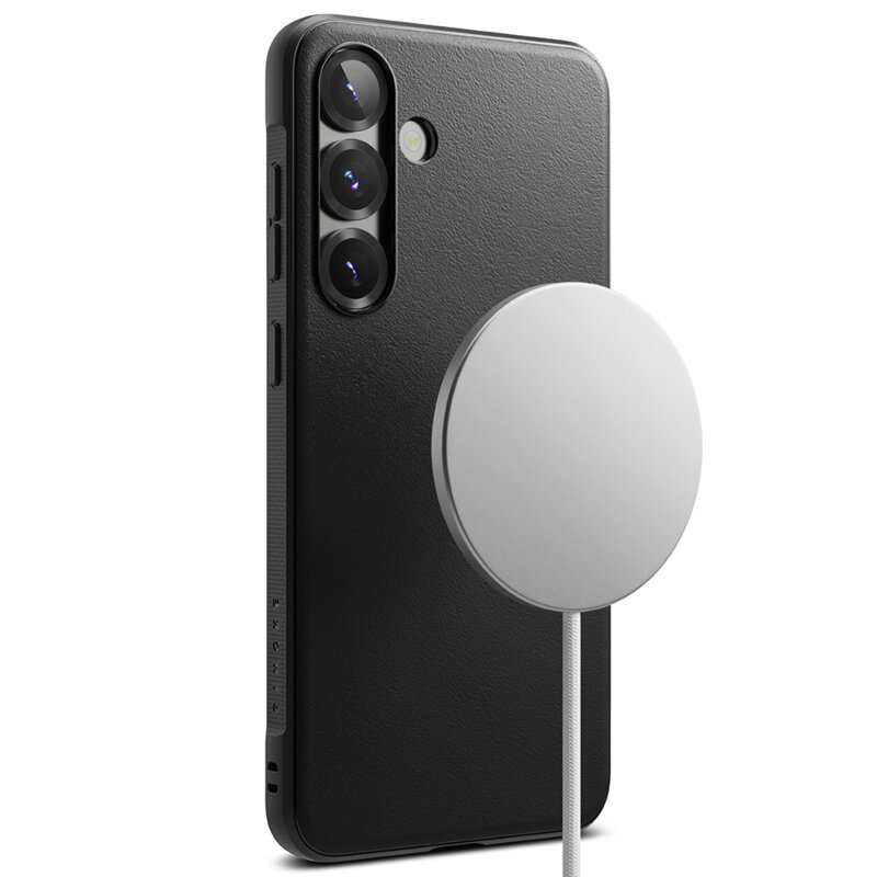 Husa Samsung Galaxy S25 Ringke Onyx MagSafe, negru