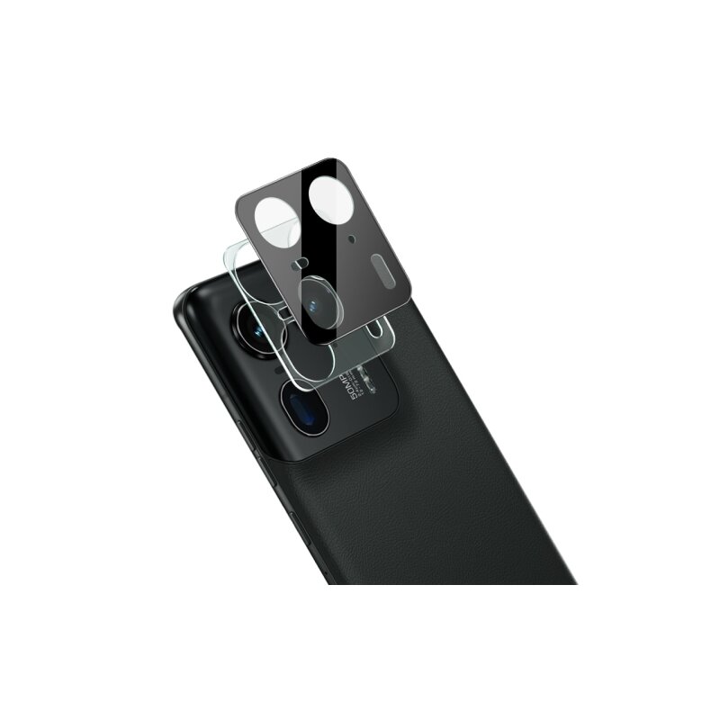 Folie camera Motorola Edge 50 Ultra Techsuit Full Glass, negru