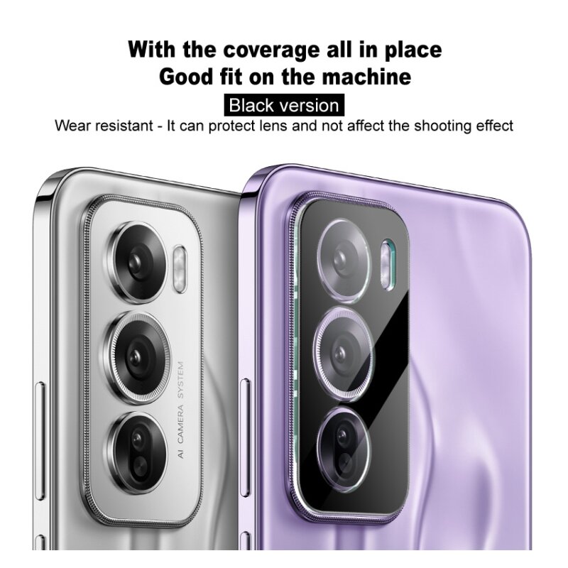 Folie camera Motorola Edge 50 Ultra Techsuit Full Glass, negru