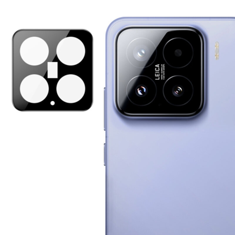 Folie camera Xiaomi 15 Techsuit Full Glass, negru