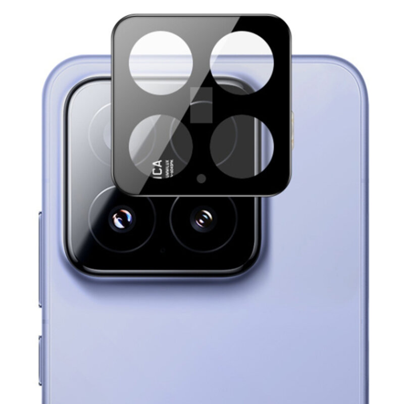 Folie camera Xiaomi 15 Techsuit Full Glass, negru