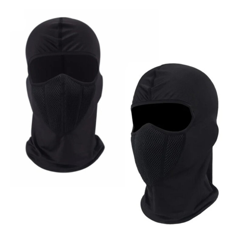 Cagula tactica, masca protectie pentru airsoft Techsuit, negru