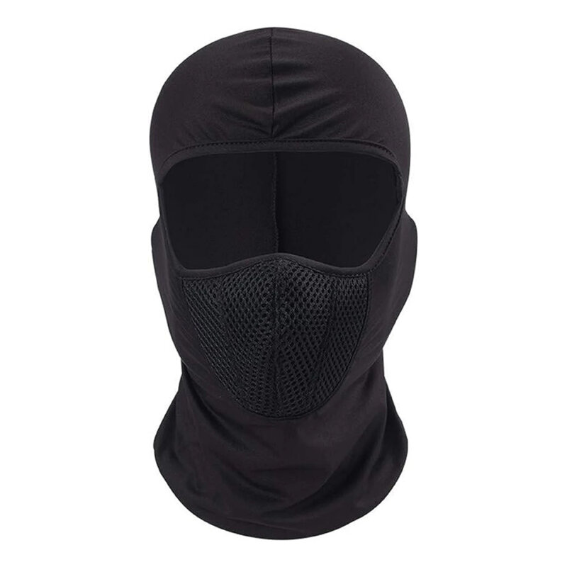 Cagula tactica, masca protectie pentru airsoft Techsuit, negru