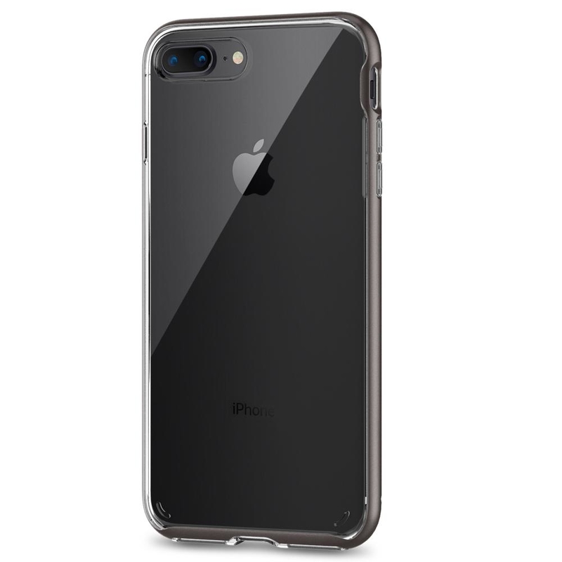 Bumper Spigen iPhone 8 Plus Neo Hybrid Crystal 2 - Gunmetal