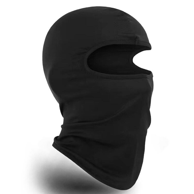 Cagula moto vara dama / barbati pentru ciclism Techsuit, neagra