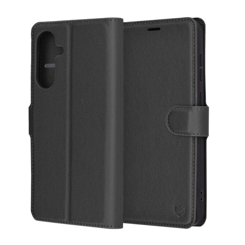 Husa Samsung Galaxy A56 5G Techsuit Leather Folio, negru