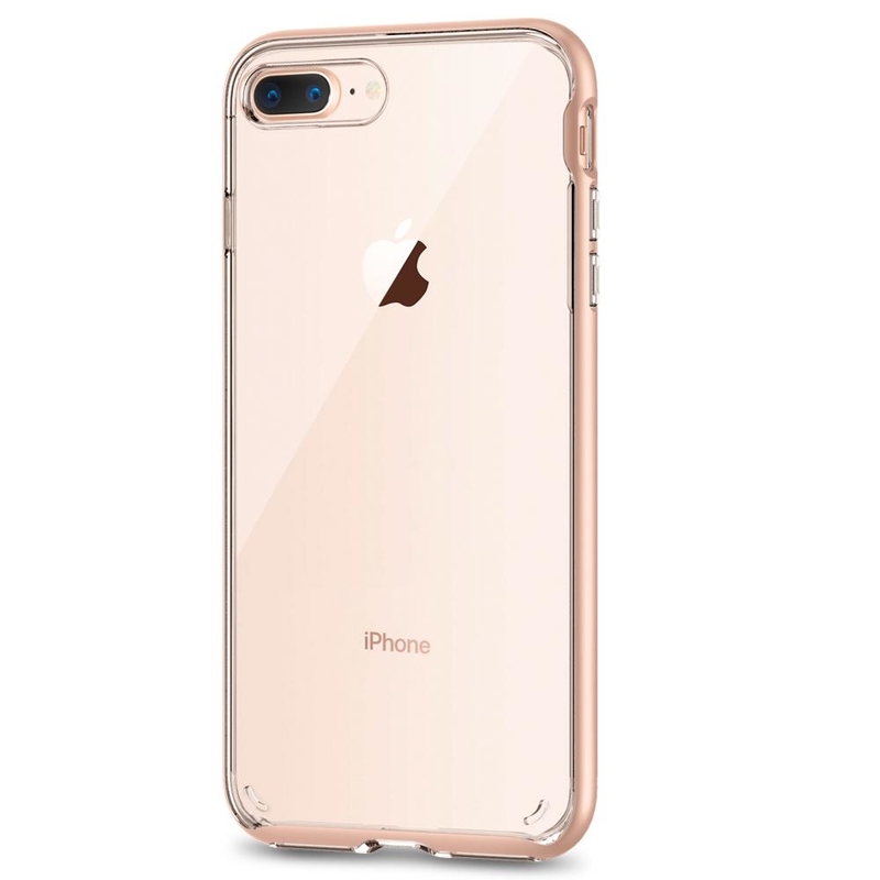 Bumper Spigen iPhone 8 Plus Neo Hybrid Crystal 2 - Blush Gold