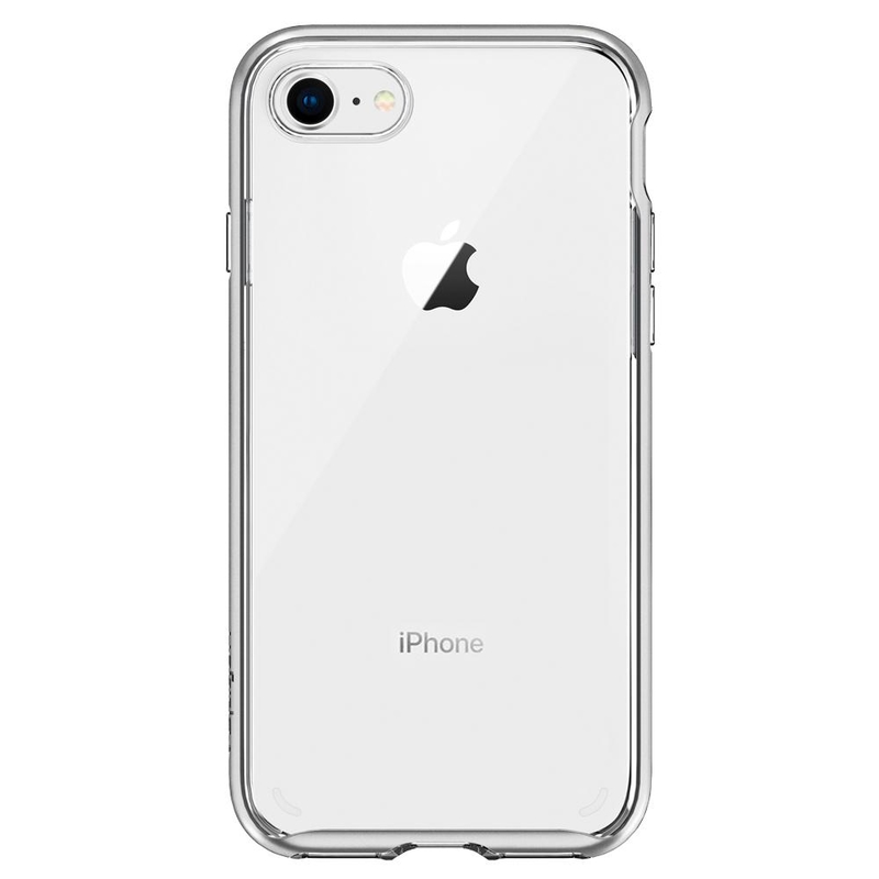 Bumper Spigen iPhone 7 Neo Hybrid Crystal 2 - Satin Silver