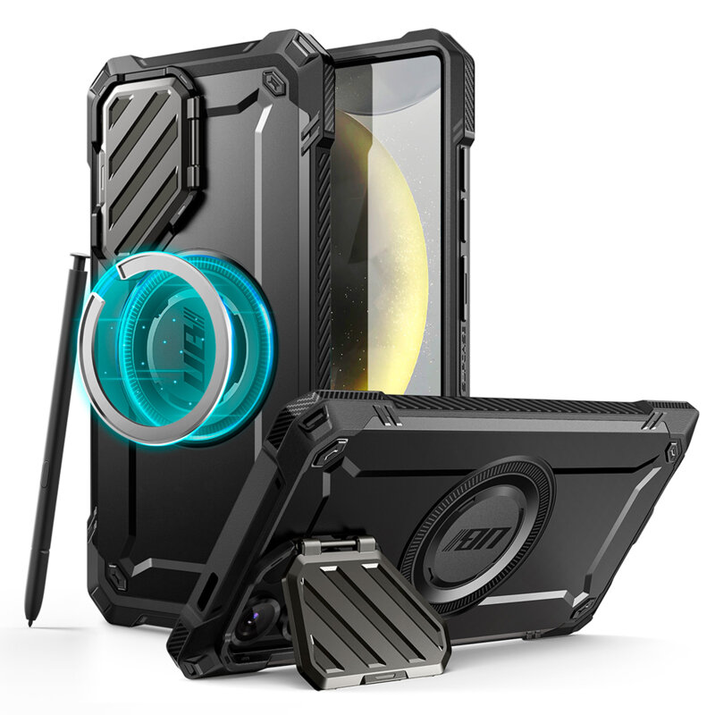 Husa Samsung Galaxy S25 Ultra Supcase Unicorn Beetle XT MagSafe, negru