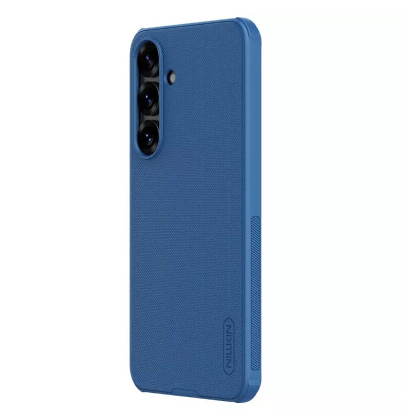 Husa Samsung Galaxy S25 Nillkin Super Frosted Shield Pro, albastru