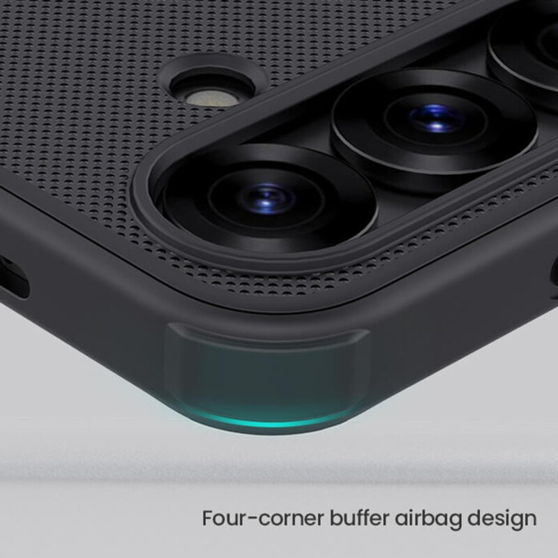 Husa Samsung Galaxy S25 Nillkin Super Frosted Shield Pro, albastru