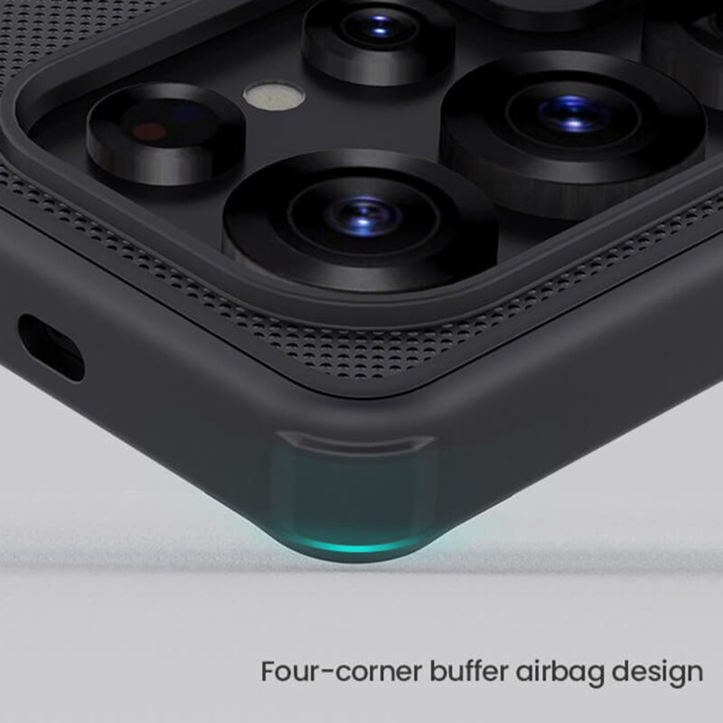 Husa Samsung Galaxy S25 Ultra Nillkin Super Frosted Shield Pro, albastru