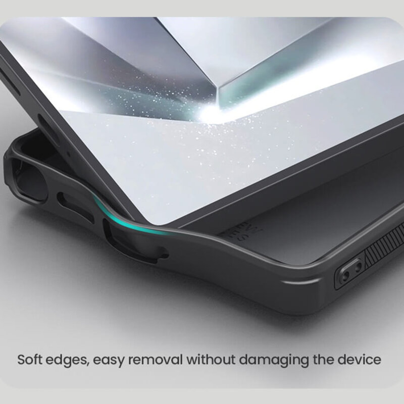 Husa Samsung Galaxy S25 Ultra Nillkin Super Frosted Shield Pro, albastru