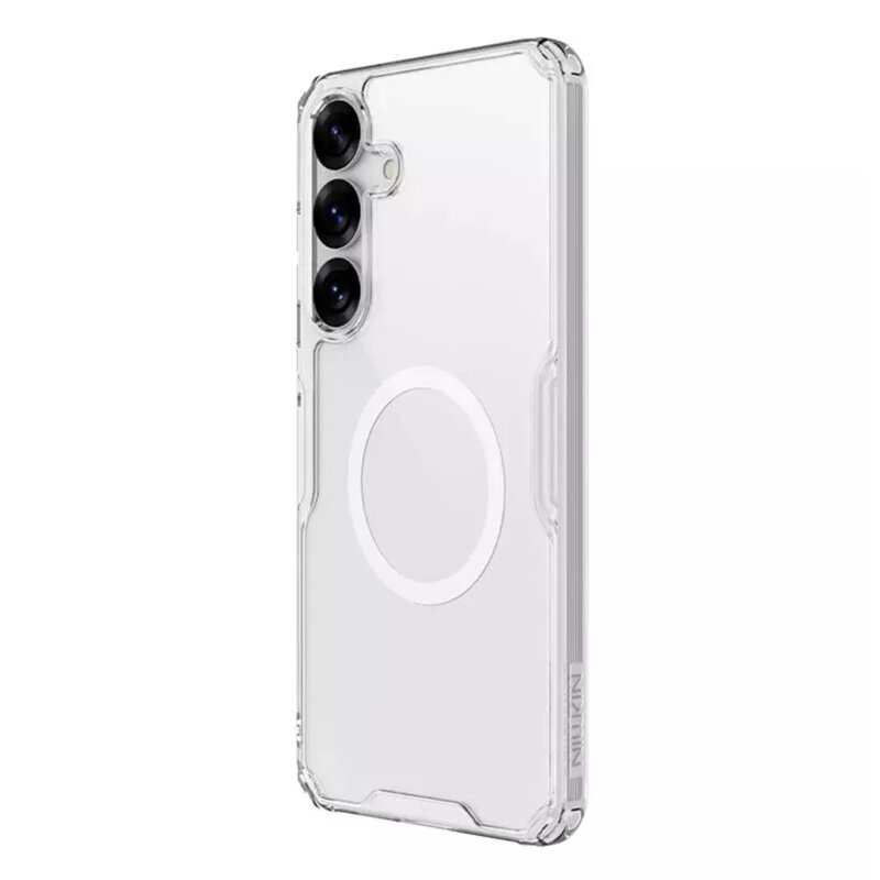 Husa Samsung Galaxy S25 Plus Nillkin Nature TPU Pro Magnetic, transparenta