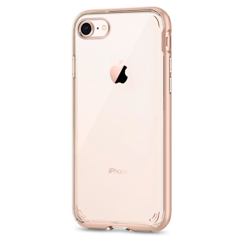 Bumper Spigen iPhone 7 Neo Hybrid Crystal 2 - Blush Gold