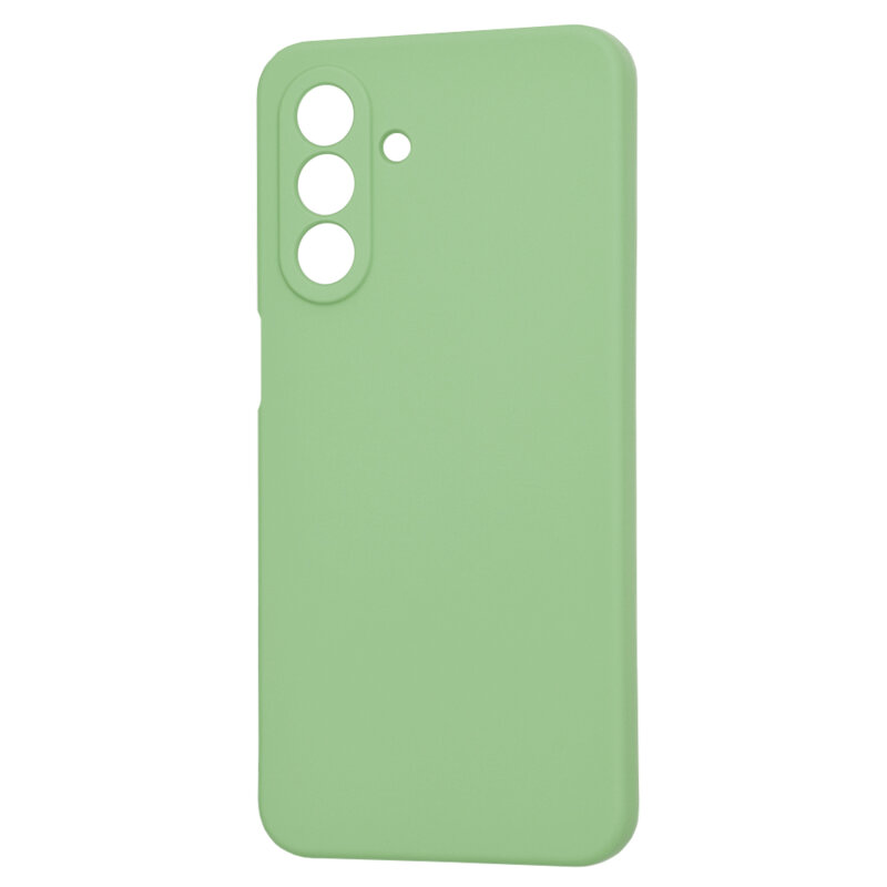 Husa silicon Samsung Galaxy A26 5G Techsuit SoftFlex, verde deschis