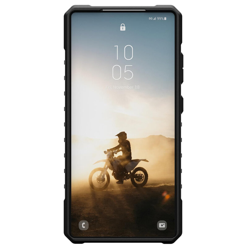 Husa Samsung Galaxy S25 Ultra UAG Pathfinder Clear MagSafe, Ice / Silver