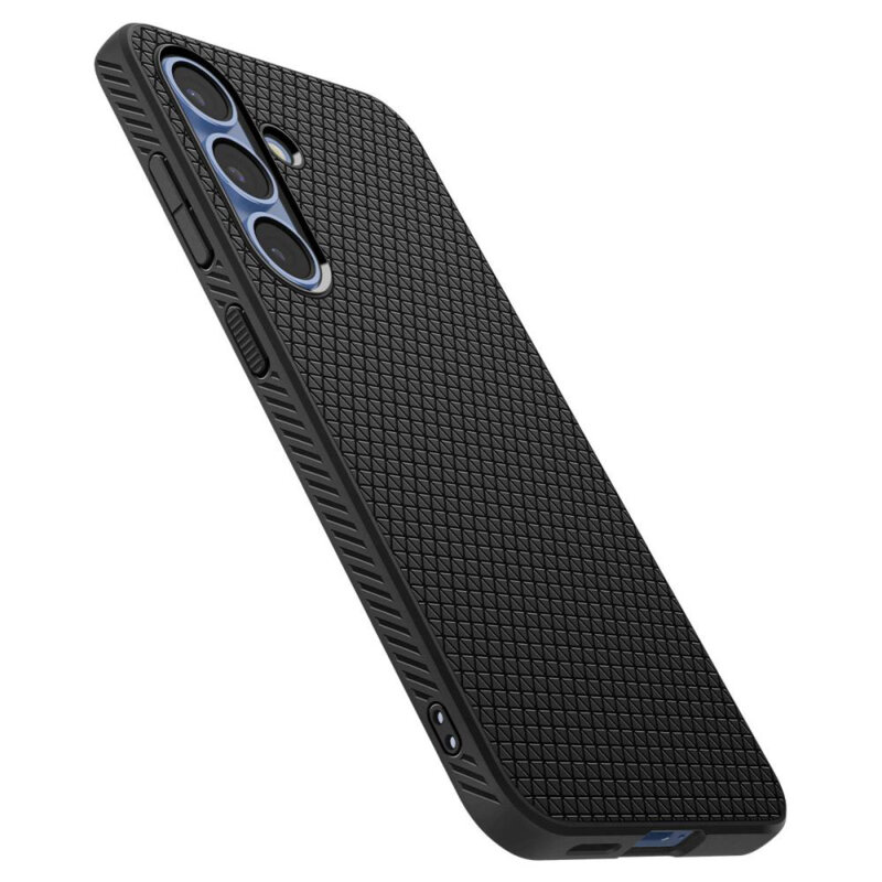 Husa Samsung Galaxy S25 Spigen Liquid Air, negru