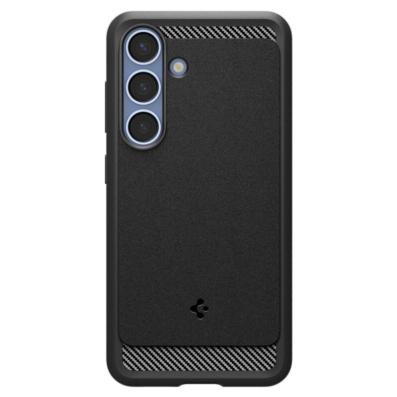 Husa Samsung Galaxy S25 Spigen Rugged Armor MagSafe, negru