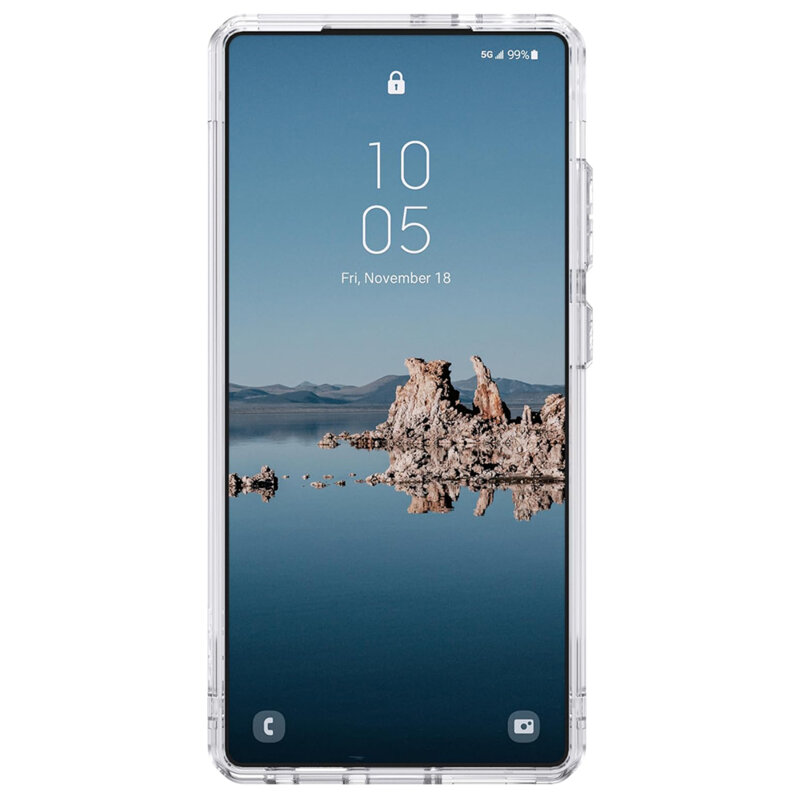 Husa Samsung Galaxy S25 Ultra UAG Plyo Pro MagSafe, Black Clear Ombre