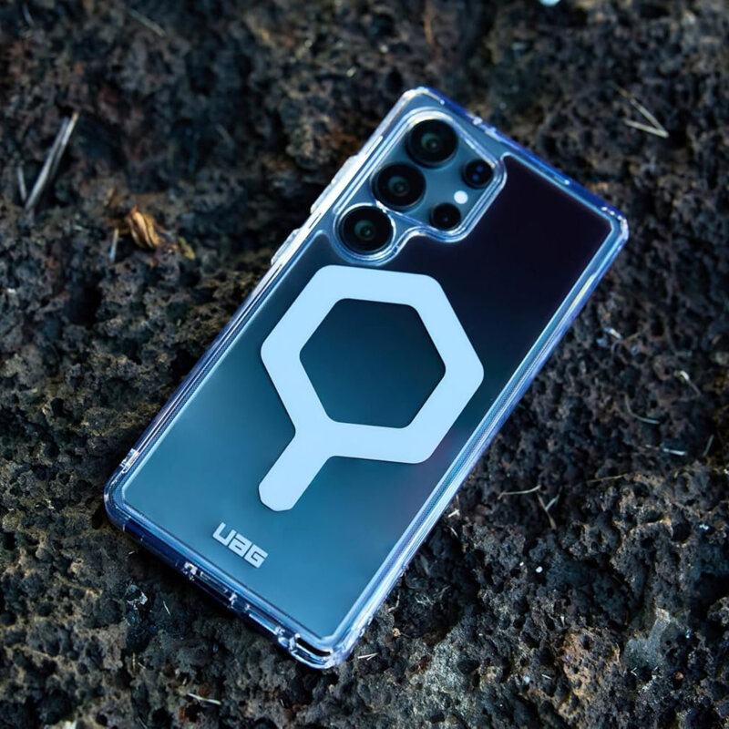 Husa Samsung Galaxy S25 Ultra UAG Plyo Pro MagSafe, Black Clear Ombre