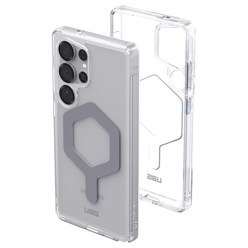 Husa Samsung Galaxy S25 Ultra UAG Plyo Pro MagSafe, Ice Silver