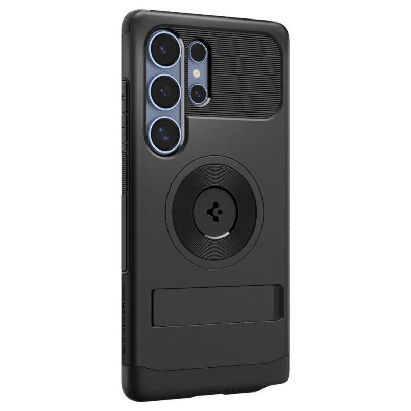 Husa Samsung Galaxy S25 Ultra Spigen Slim Armor MagSafe, negru