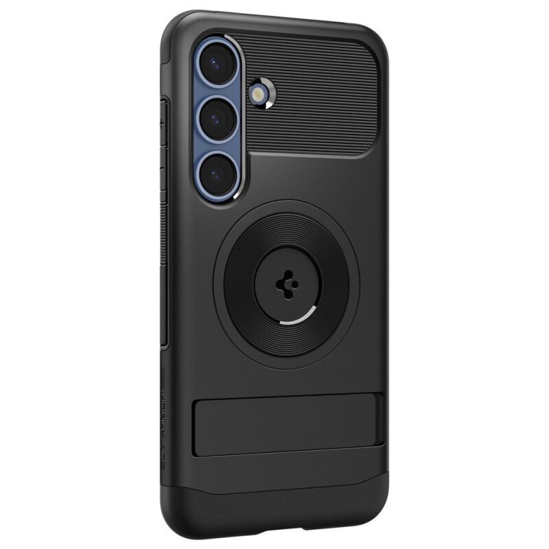 Husa Samsung Galaxy S25 Plus Spigen Slim Armor MagSafe, negru