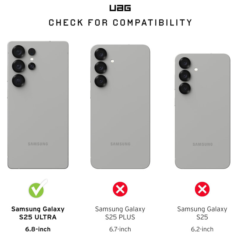 Husa Samsung Galaxy S25 Ultra UAG Civilian Pro MagSafe, Black