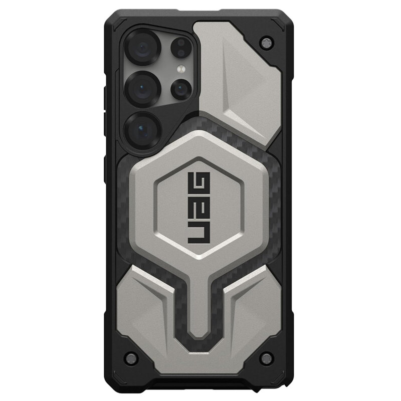 Husa Samsung Galaxy S25 Ultra UAG Monarch Pro MagSafe, Titanium